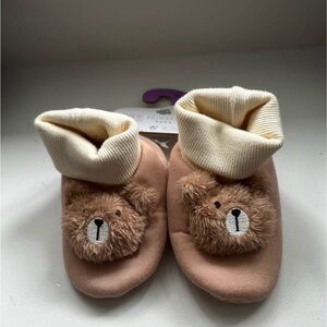 Baby Slippers — Cozy Bears, 12-18 months